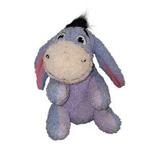 Vintage Disney Eeyore Plush with Sound Poseable Arms Legs Mattel 1999 Works